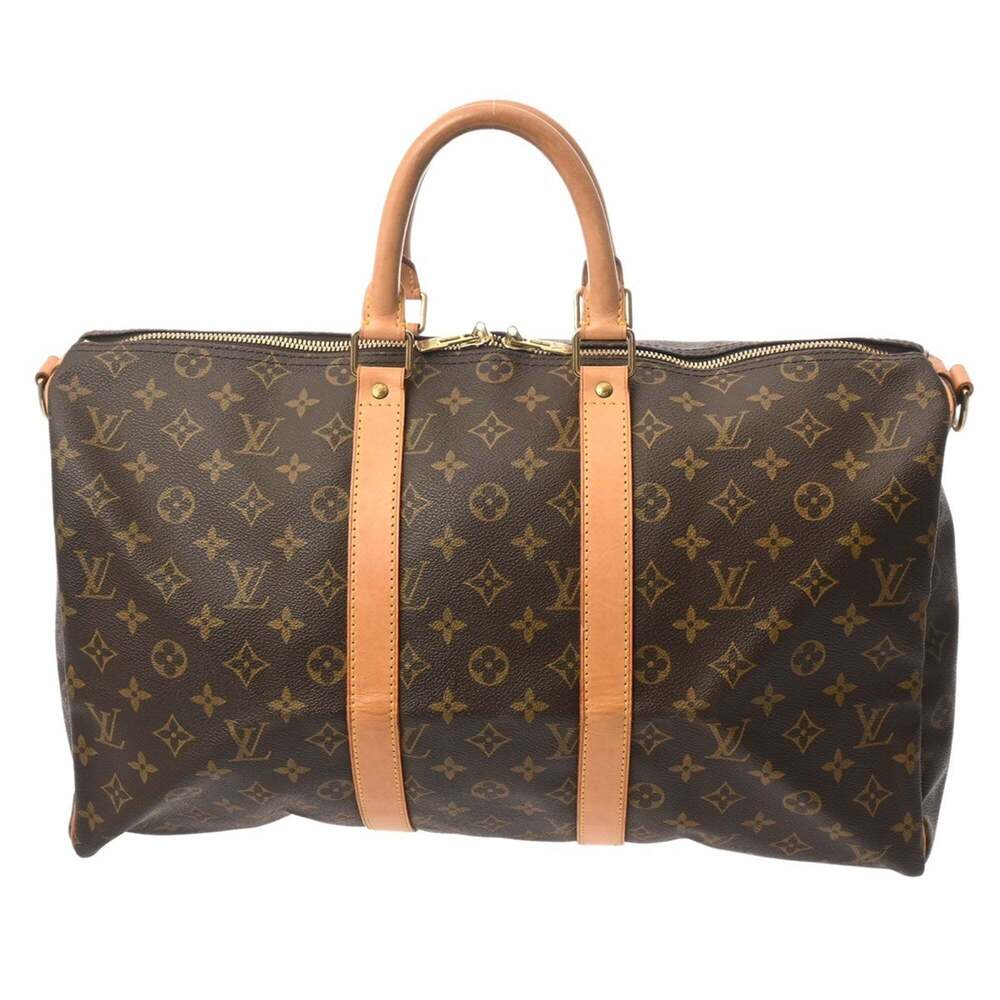 LOUIS VUITTON Brown Monogram Canvas Boston Bag - Picture 2 of 11